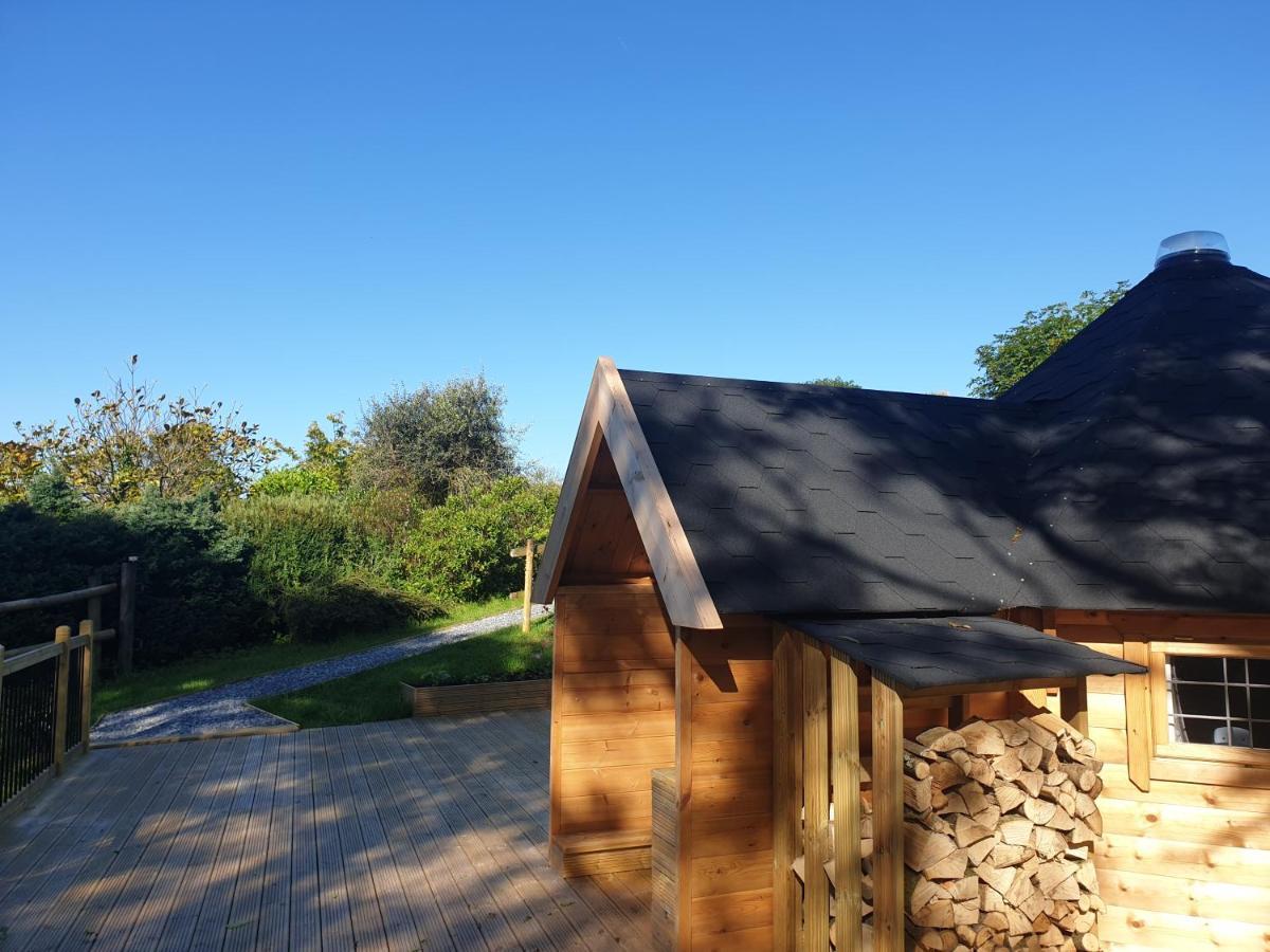 The Hive - Unique Log Cabin With Wood Burning Stove Ludchurch Exterior photo